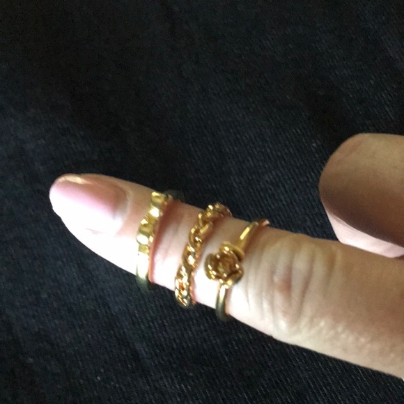 Jewelry Stackable Gold Rings Poshmark